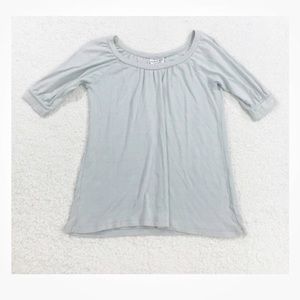 Michael stars shimmer metallic blouse